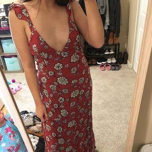 Maxi dress wore once .